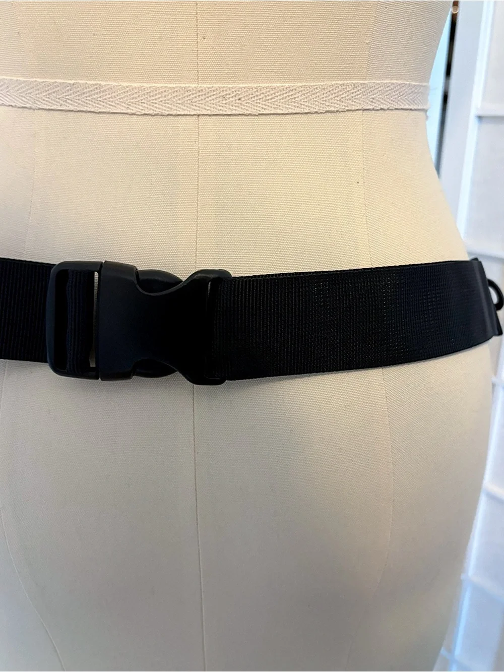Black & White Checkered Fanny Pack Belt Bag NWT